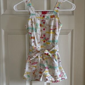 Joules Colorful Kids Romper with Nautical Print